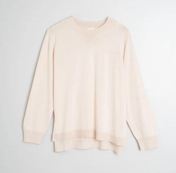 Zomerse sweater in Ecru | Indi & Cold