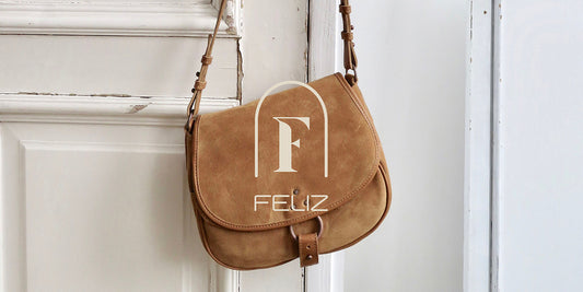 Leather bag from Feliz Shoes