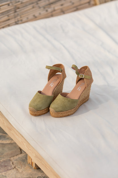 Nala espadrilles in Khaki