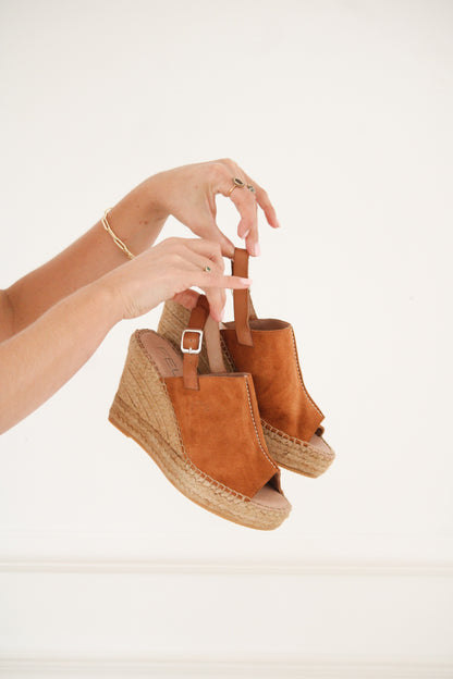 Lynn wedge espadrilles in Setter