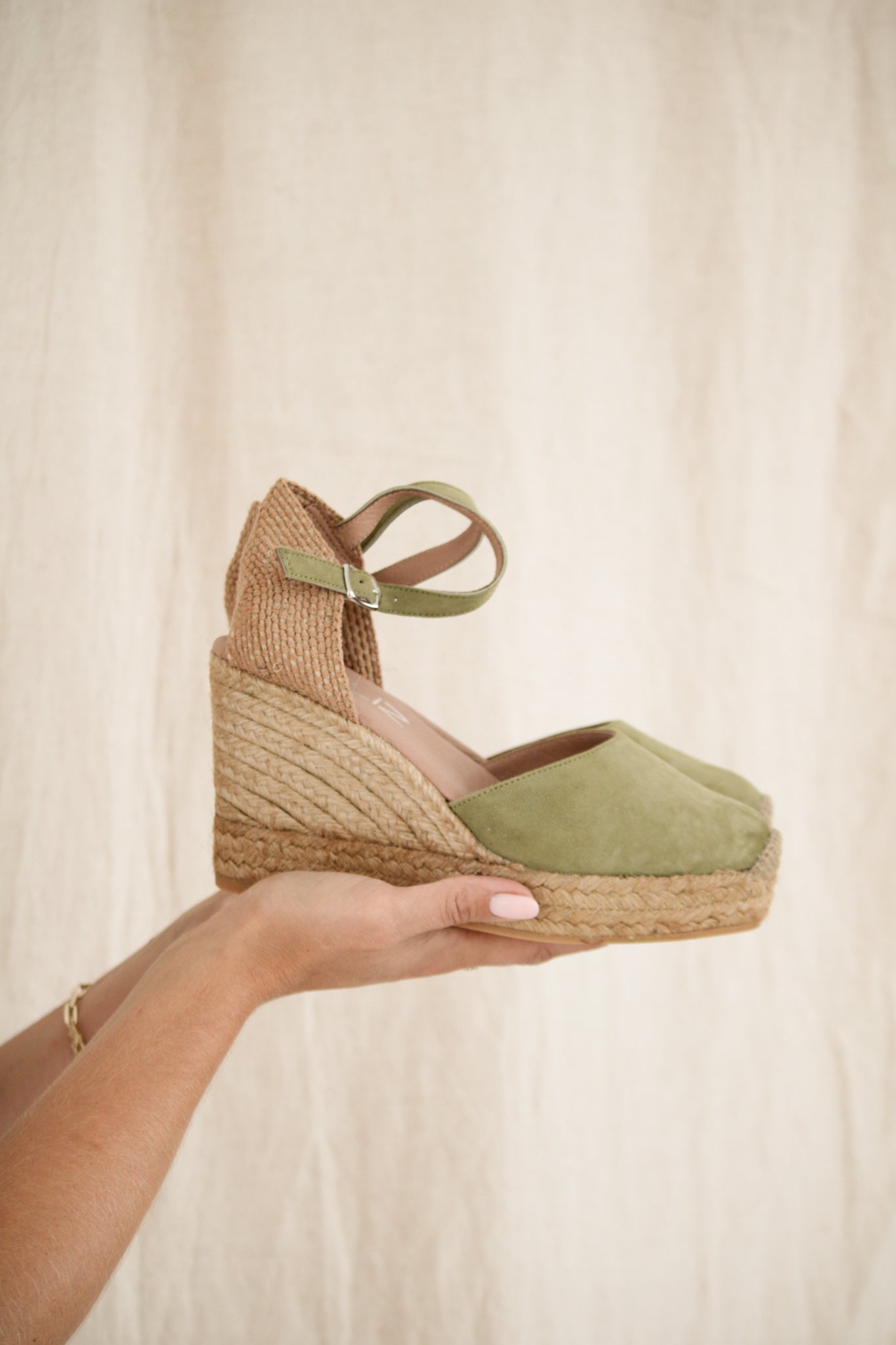 Nala espadrilles in Khaki