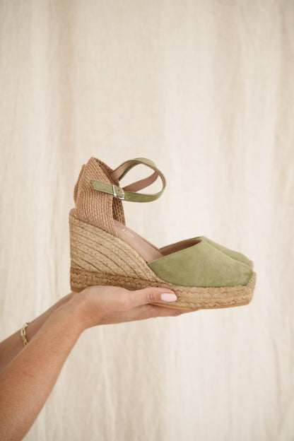 Nala espadrilles in Khaki