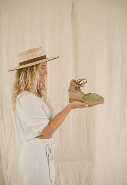 Nala espadrilles in Khaki