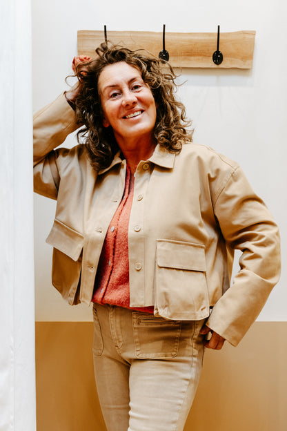 Short jacket with XL pockets | Sofie Schnoor