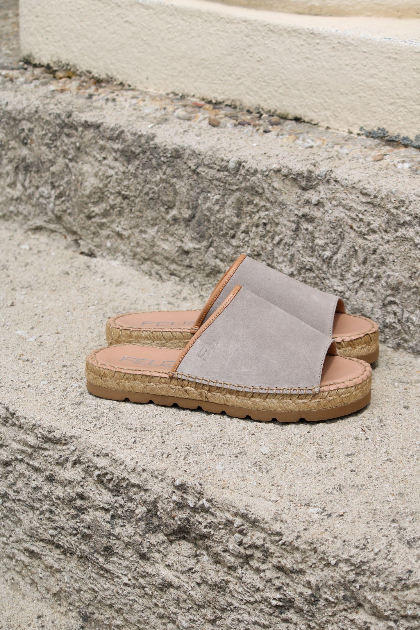 Levi vaq espadrilles in Taupe