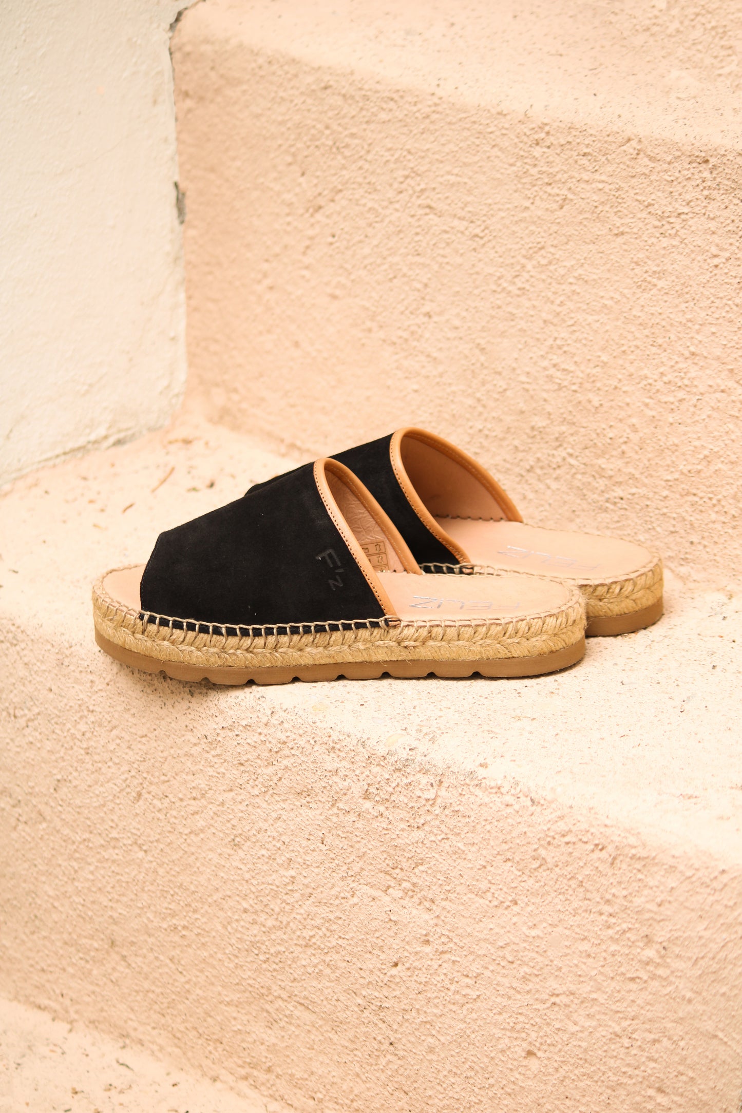 Levi vaq espadrilles in Black