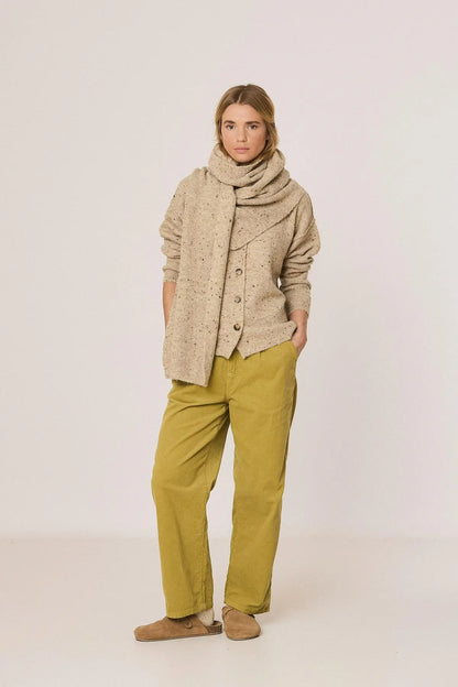 Indi & Cold Knitwear Cardigan in Beige