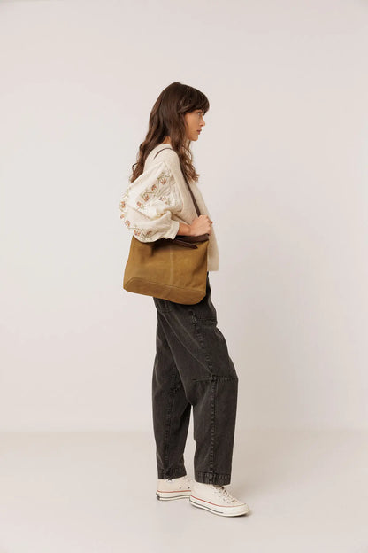 Indi & Cold Sleeveless Knit Vest in Ecru