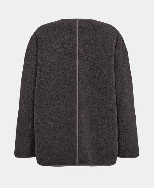 Teddy jacket in Dark grey | Sofie Schnoor