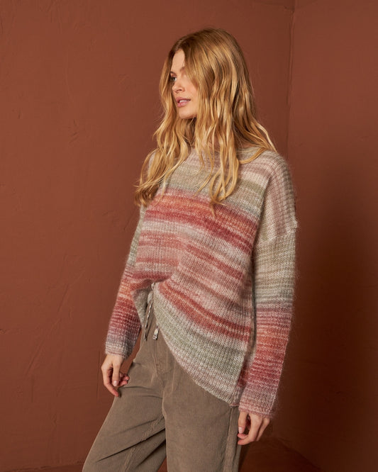 Knitwear gradient sweater | Indi & Cold