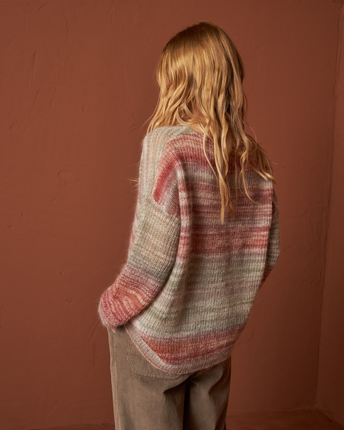 Knitwear gradient sweater | Indi & Cold