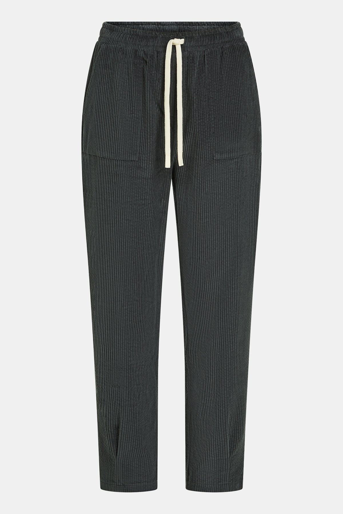 Penn & Ink Corduroy Trousers in Antra