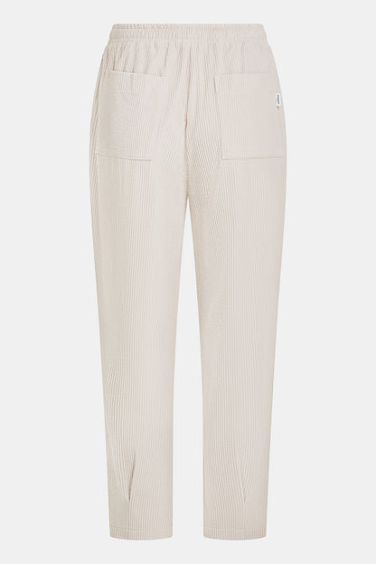 Penn & Ink Corduroy Trousers in Wool White