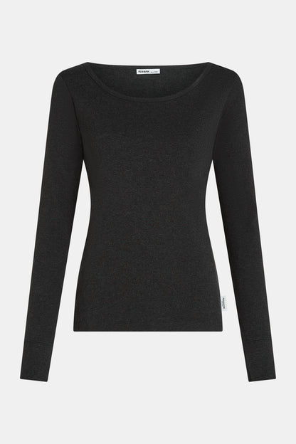 Penn & Ink Long Sleeve T-Shirt in Antra Melange