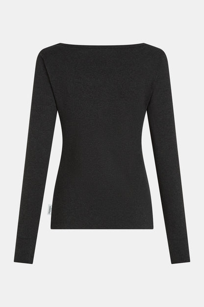 Penn & Ink Long Sleeve T-Shirt in Antra Melange
