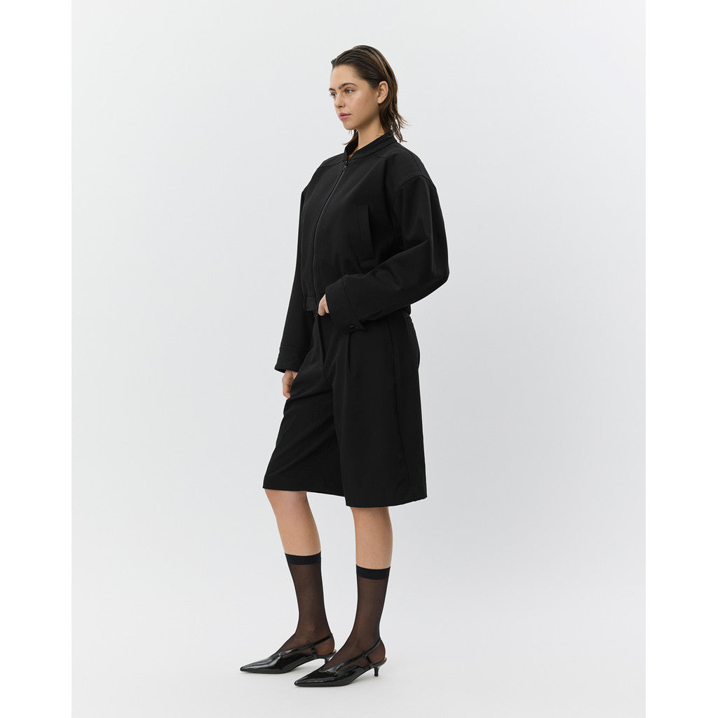 Dressed bermuda shorts in Black | Sofie Schnoor