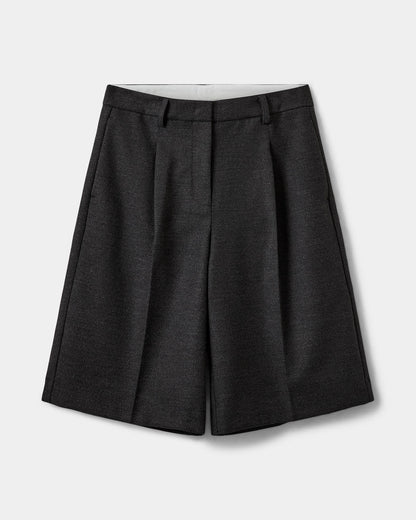 Bermuda shorts in Dark grey | Sofie Schnoor
