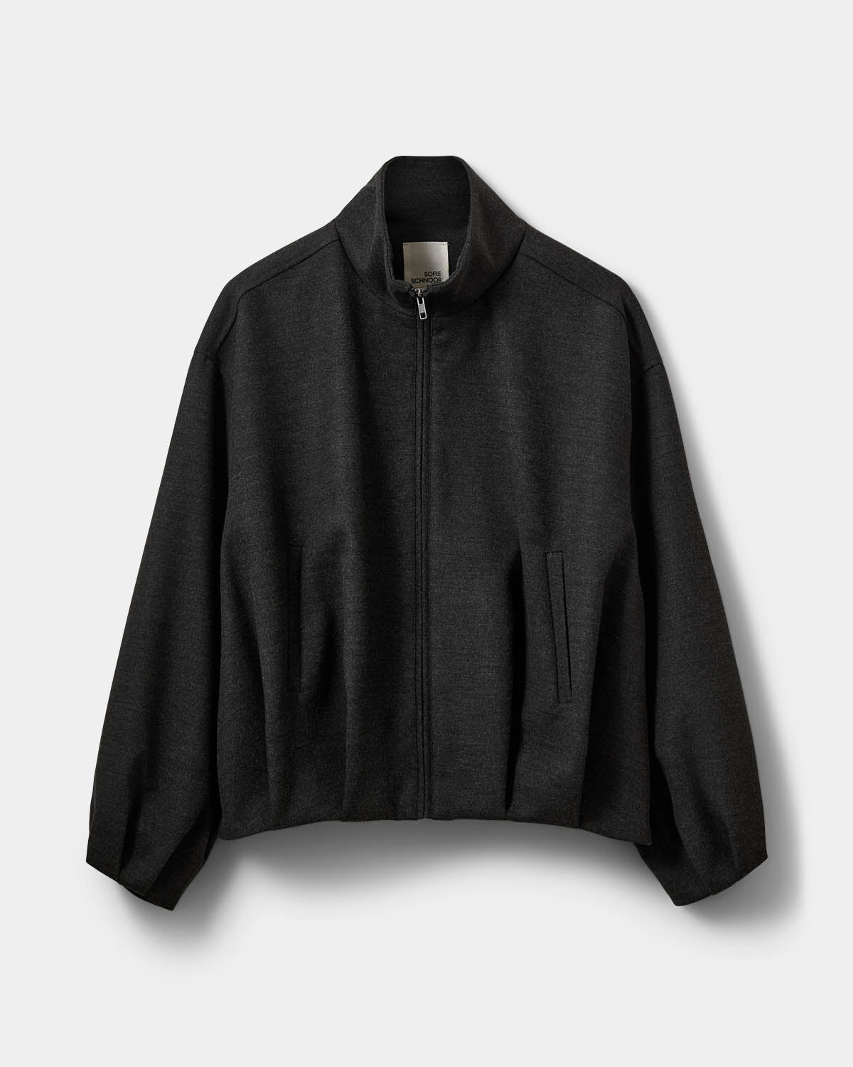 Bomber jacket in Dark grey | Sofie Schnoor