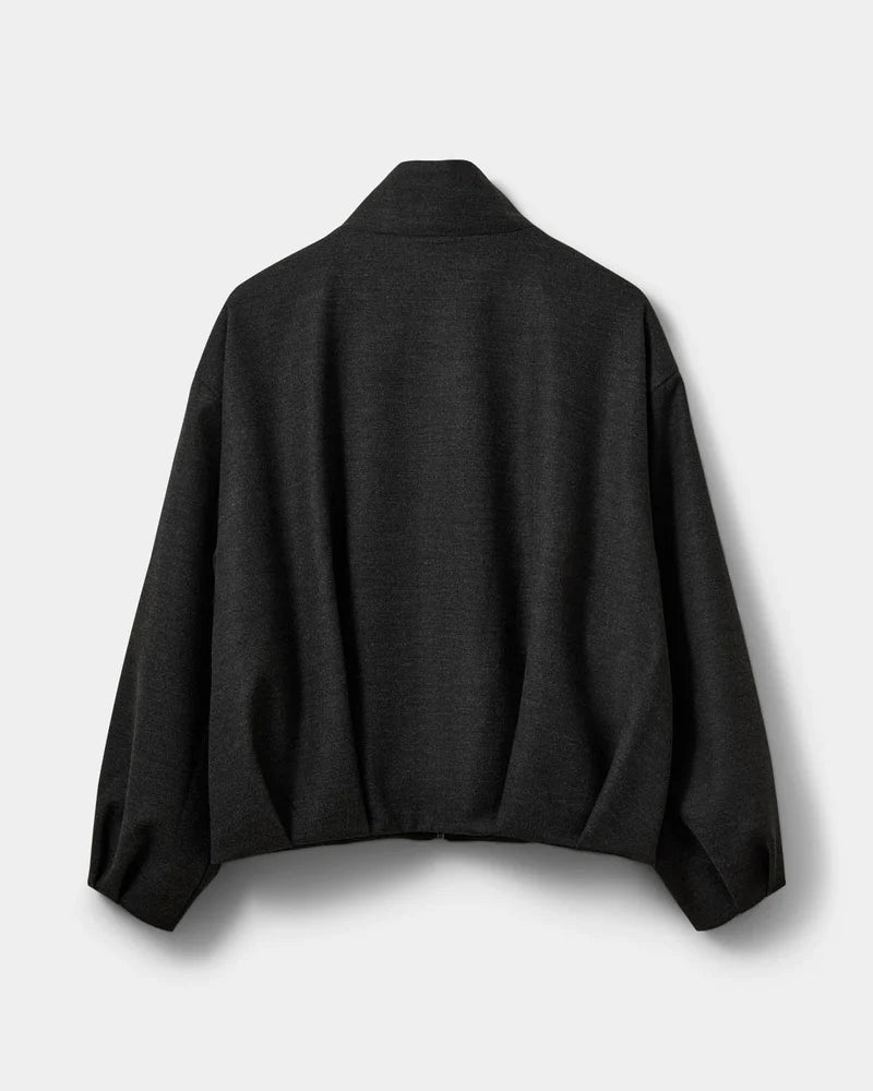 Bomber jacket in Dark grey | Sofie Schnoor