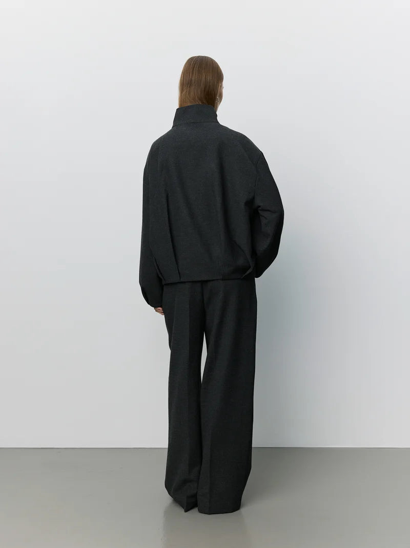 Bomber jacket in Dark grey | Sofie Schnoor