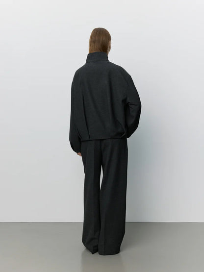 Bomber jacket in Dark grey | Sofie Schnoor