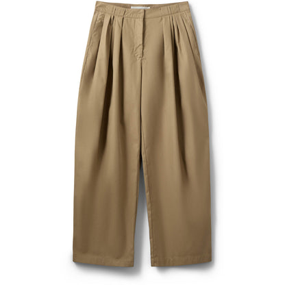 Barrel trousers in Light brown | Sofie Schnoor