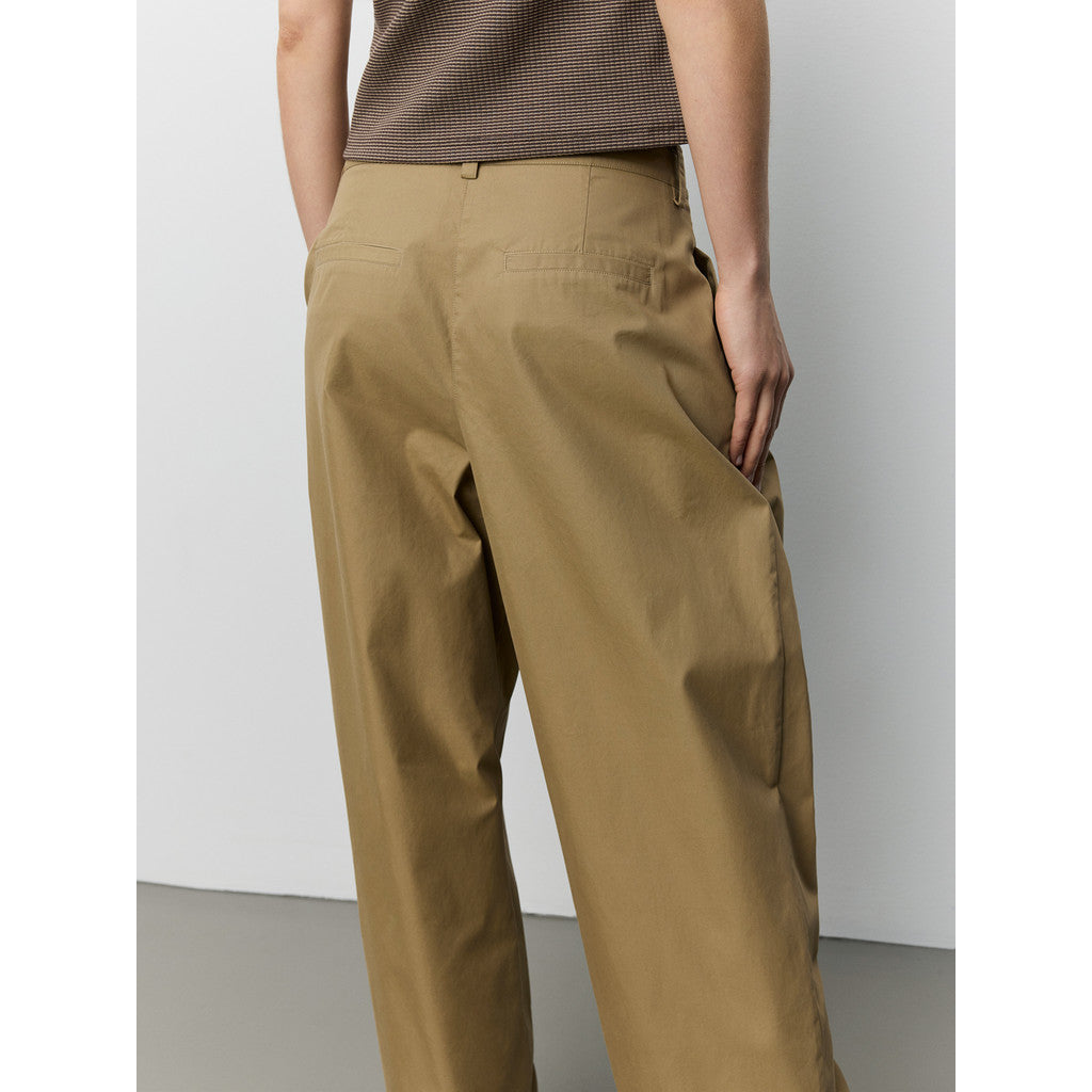 Barrel trousers in Light brown | Sofie Schnoor