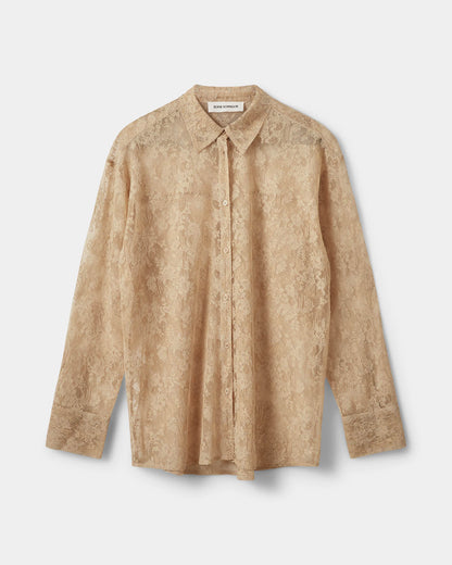 Lace shirt in Sand | Sofie Schnoor