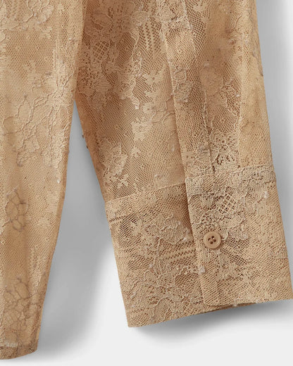 Lace shirt in Sand | Sofie Schnoor