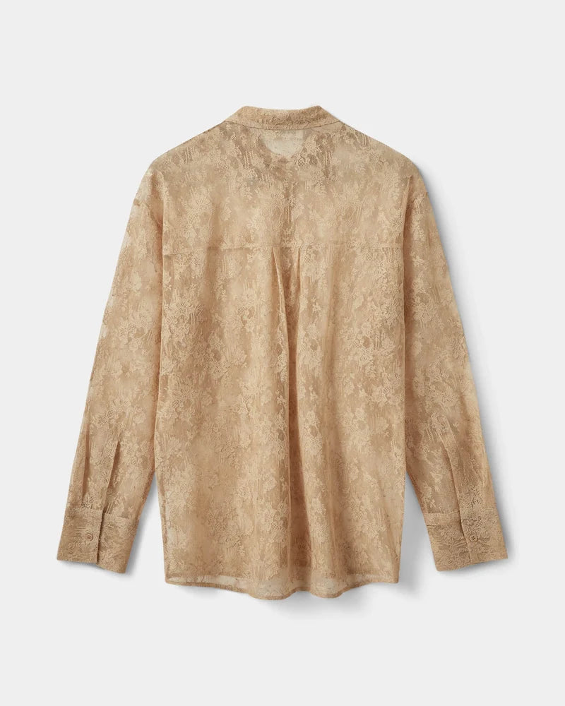 Lace shirt in Sand | Sofie Schnoor