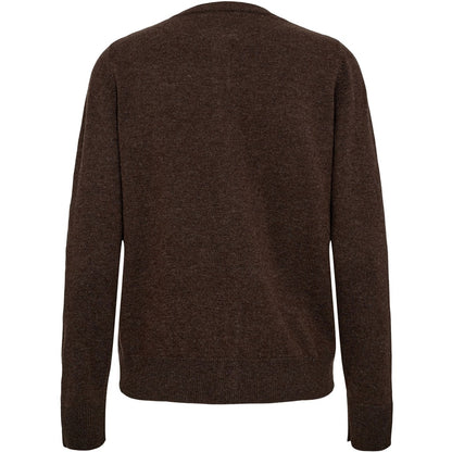 Basic woolen cardigan in Brown | Sofie Schnoor