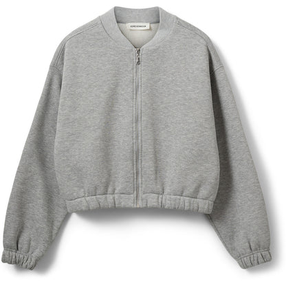 Sweat bomber jacket in Grey | Sofie Schnoor
