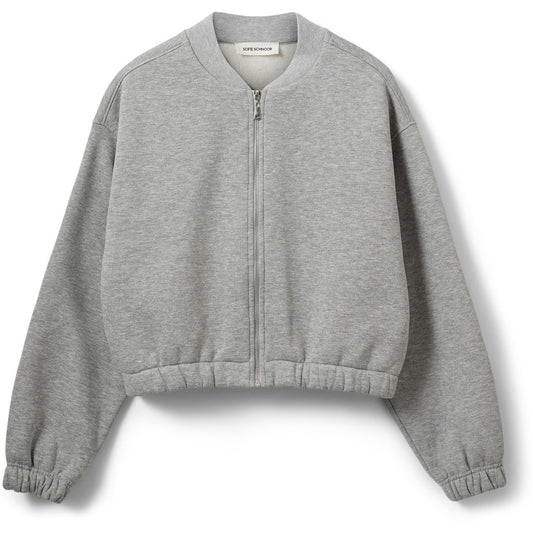 Sweat bomber jacket in Grey | Sofie Schnoor