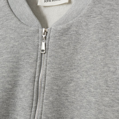 Sweat bomber jacket in Grey | Sofie Schnoor