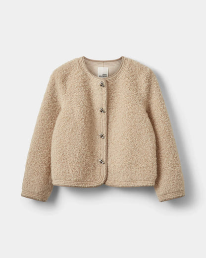 Jacket furry in Beige | Sofie Schnoor
