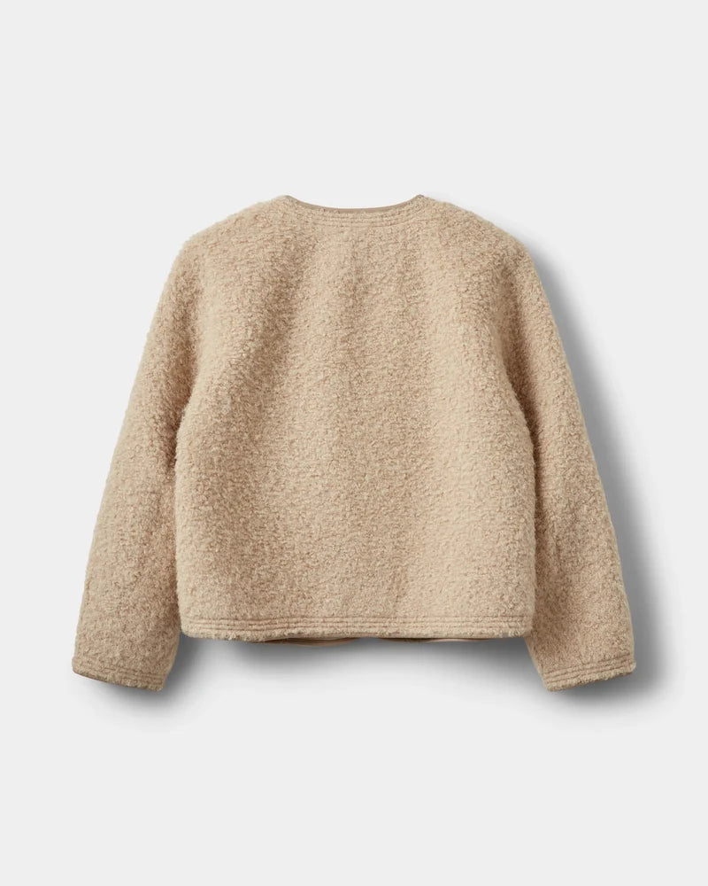 Jacket furry in Beige | Sofie Schnoor