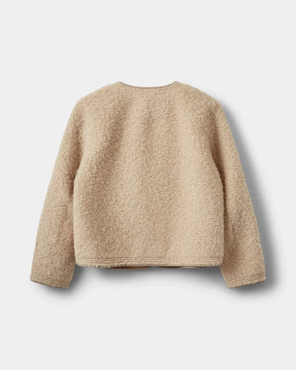 Jacket furry in Beige | Sofie Schnoor