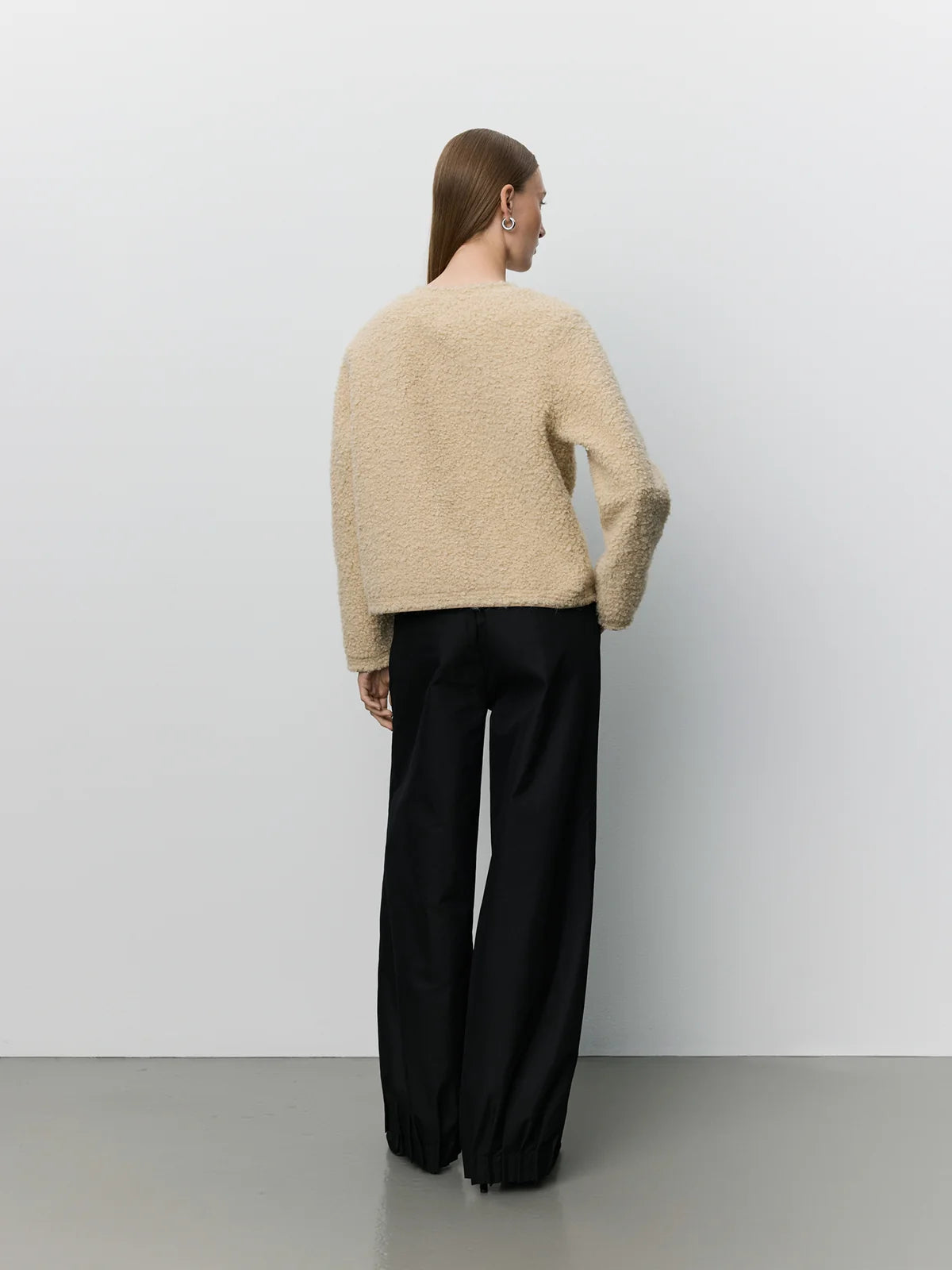 Jacket furry in Beige | Sofie Schnoor