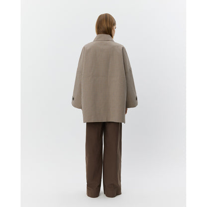 Oversize check jacket | Sofie Schnoor