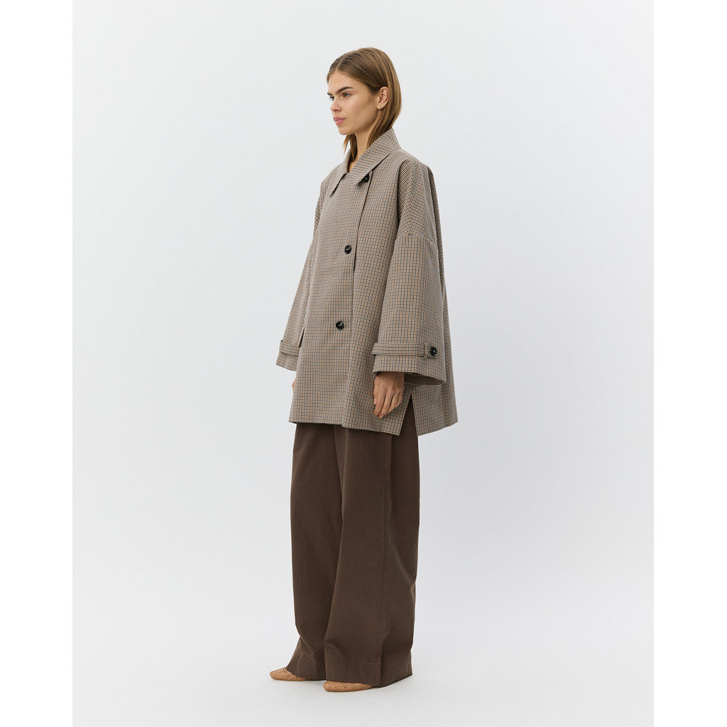 Oversize check jacket | Sofie Schnoor