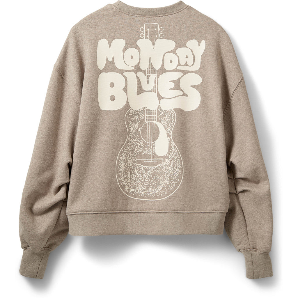 Sweatshirt with print in Light Brown | Sofie Schnoor