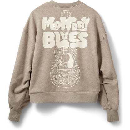 Sweatshirt with print in Light Brown | Sofie Schnoor