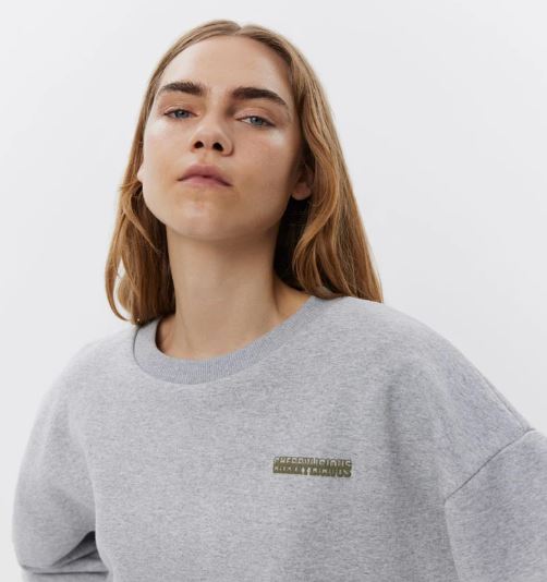 Sweatshirt print Grey melange | Sofie Schnoor