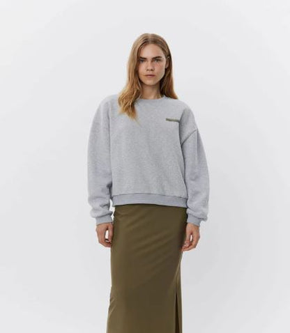 Sweatshirt print Grey melange | Sofie Schnoor