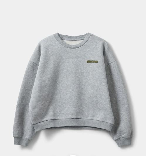 Sweatshirt print Grey melange | Sofie Schnoor