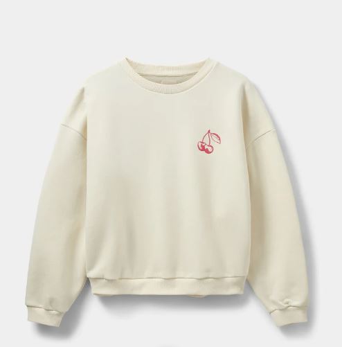 Sweatshirt print Off white | Sofie Schnoor