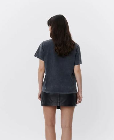 T-shirt print Stone Wash Black | Sofie Schnoor