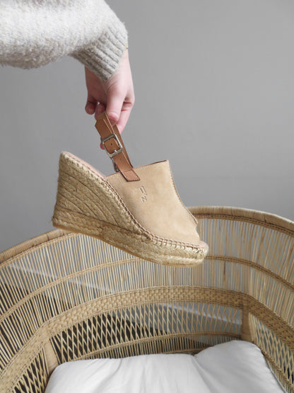 Lynn wedge espadrilles in Sahara